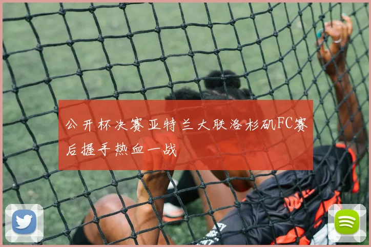 公开杯决赛亚特兰大联洛杉矶FC赛后握手热血一战