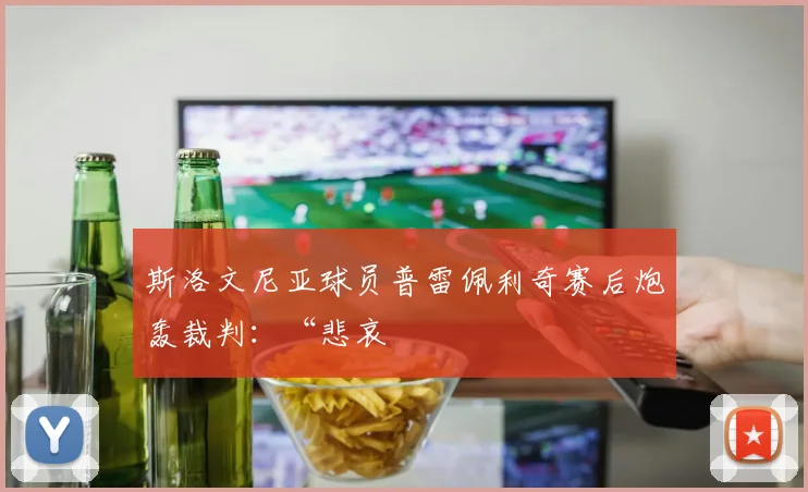 斯洛文尼亚球员普雷佩利奇赛后炮轰裁判：“悲哀